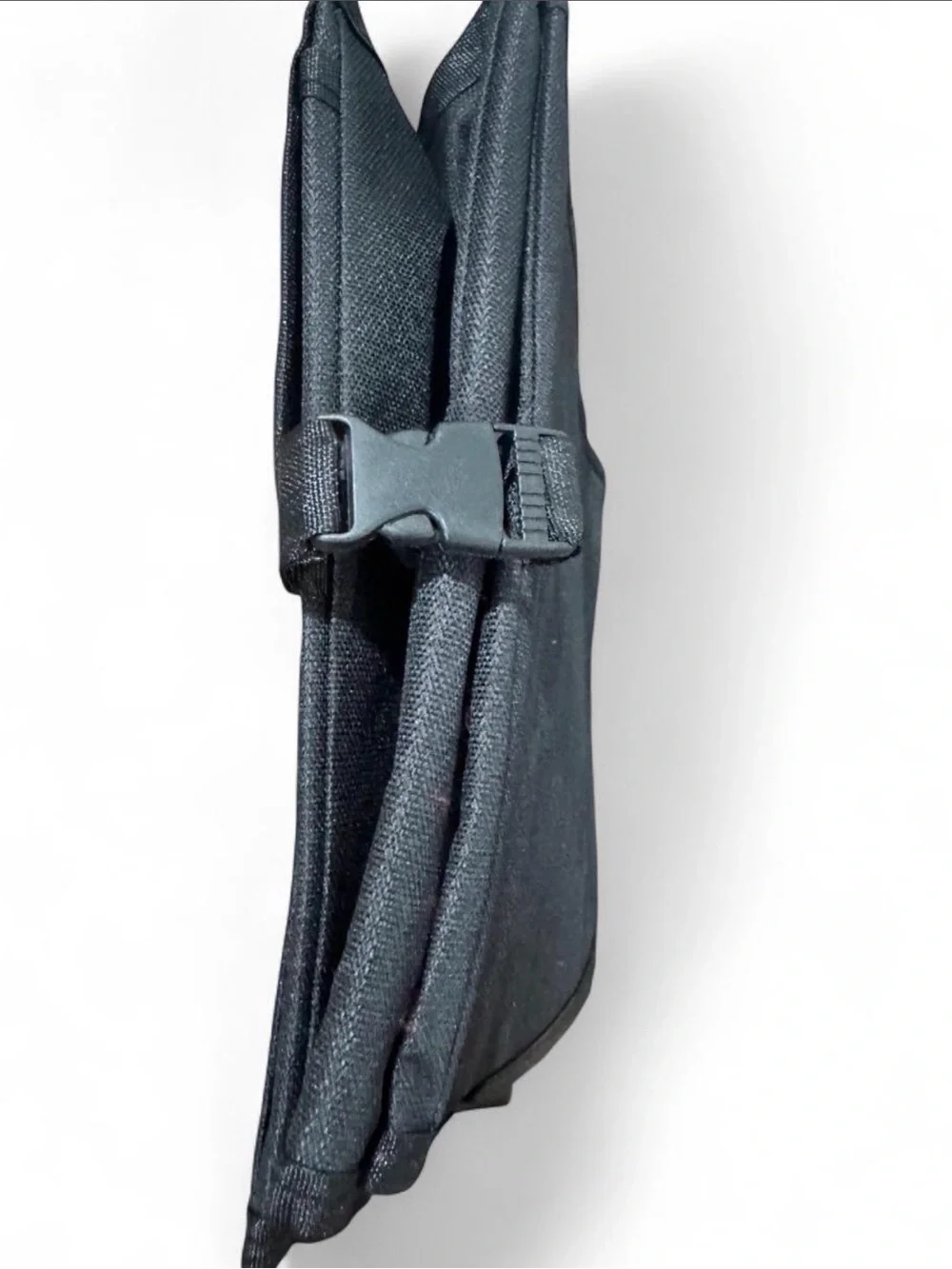 Black Foldable Car Trunk Organizer with Multiple Compartments